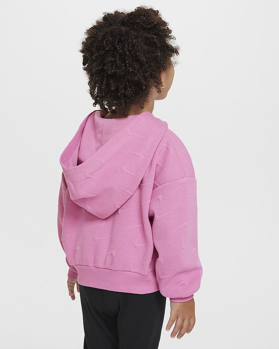 Nike New Impressions Toddler Full-Zip Hoodie - Magic Flamingo