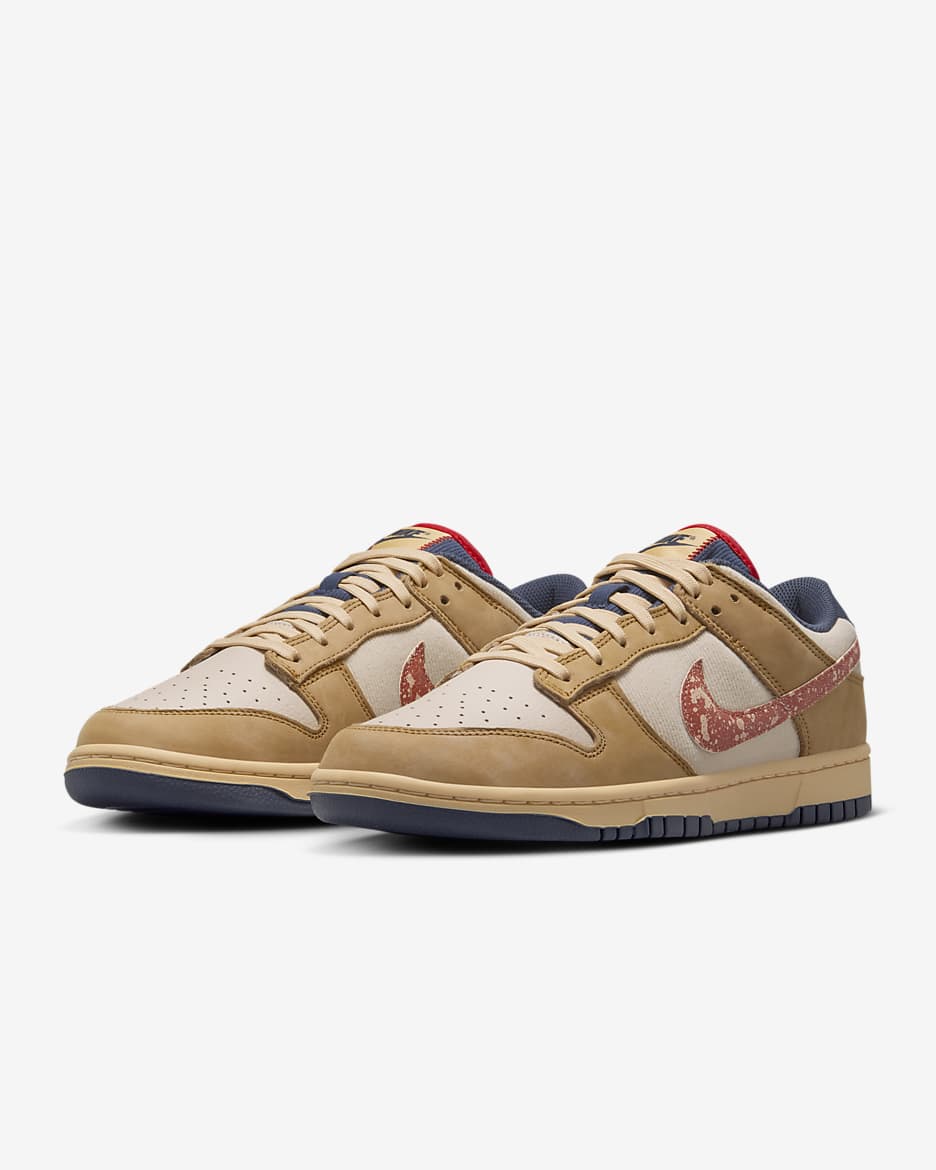 Nike Dunk Low Retro SE Shoes - Wheat/Sanddrift/Celestial Gold/Burnt Sunrise