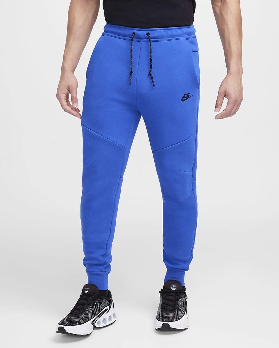 Nike Tech Men's Fleece Joggers - Game Royal/Black