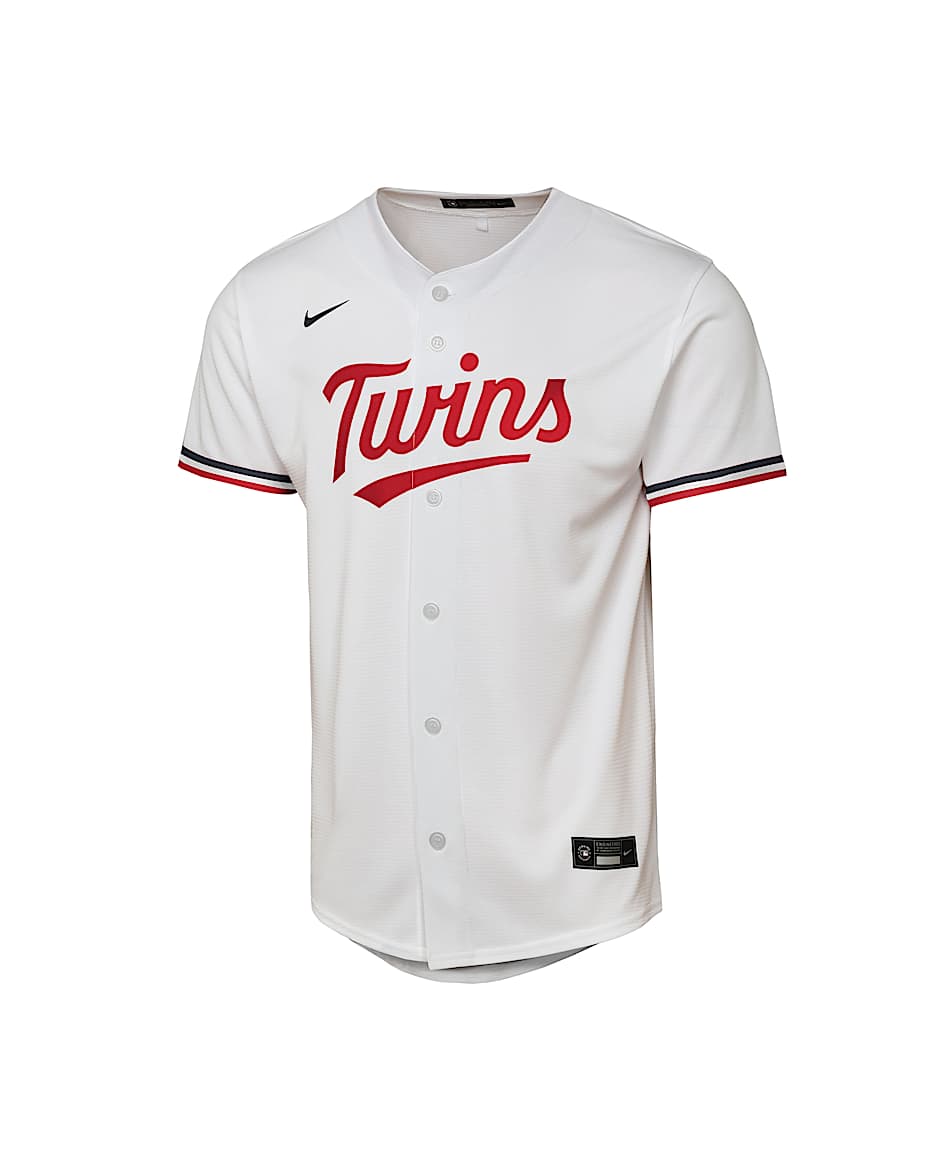 Correa Carlos Minnesota Twins Big Kids' Nike MLB Replica Jersey - White