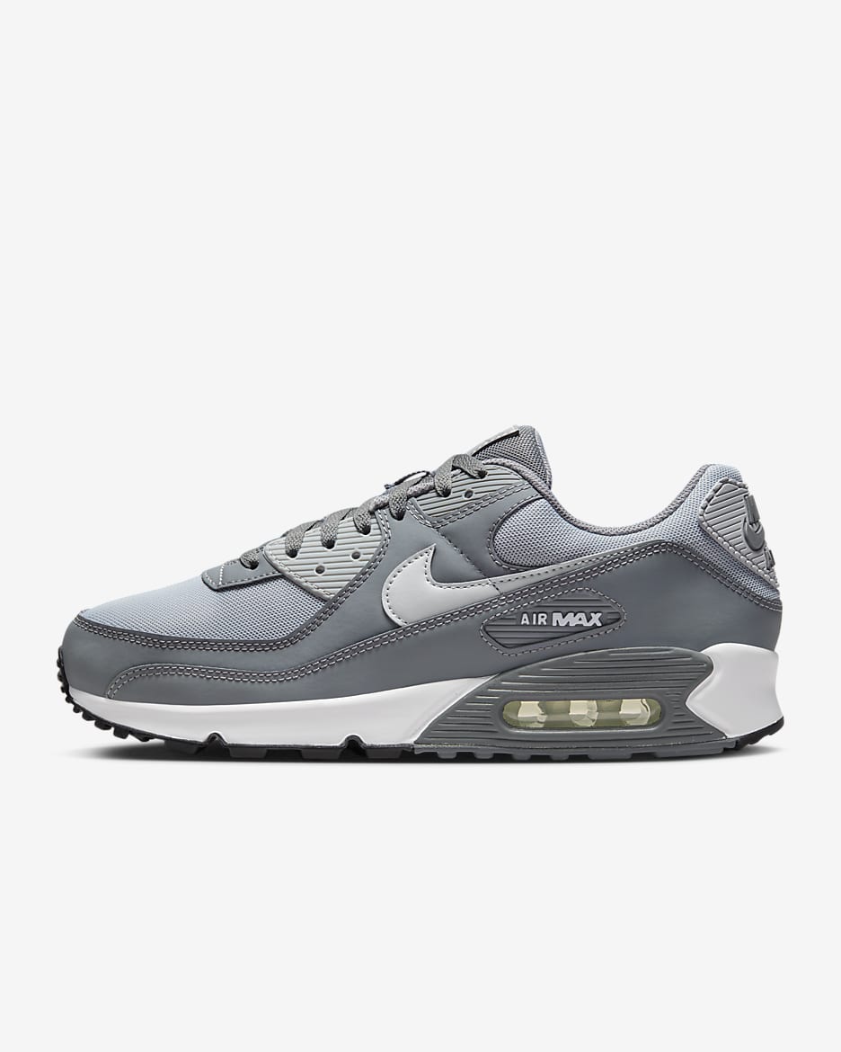 Nike Air Max 90 Herrenschuh - Cool Grey/Weiß/Schwarz/Wolf Grey