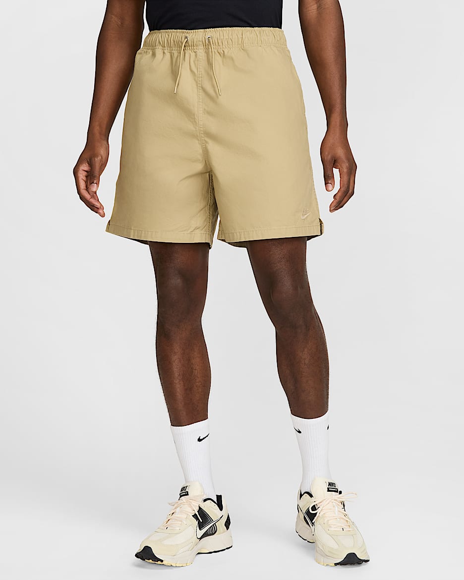 Shorts Flow para hombre Nike Club - Beige paracaídas/Beige paracaídas