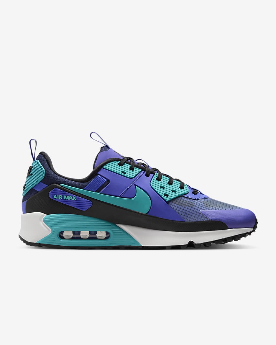 Nike Air Max 90 Drift-sko til mænd - Persian Violet/Midnight Navy/sort/Dusty Cactus