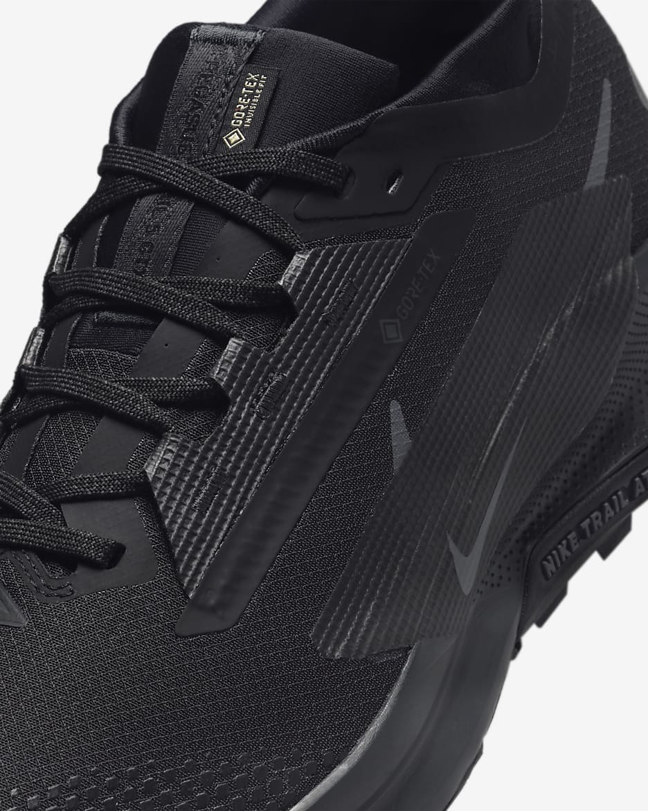 Nike Pegasus Trail 5 GORE-TEX Zapatillas de trail running impermeables - Hombre - Negro/Anthracite/Negro