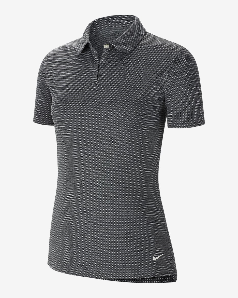 Nike Dri-FIT Victory Women's Golf Polo - Black/White/White
