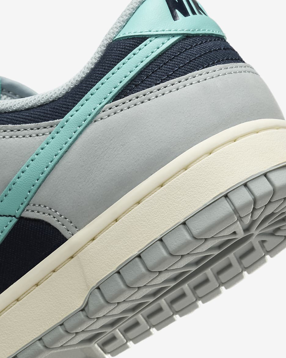 Nike Dunk Low Retro Premium Men's Shoes - Light Pumice/Dark Obsidian/Coconut Milk/Green Frost