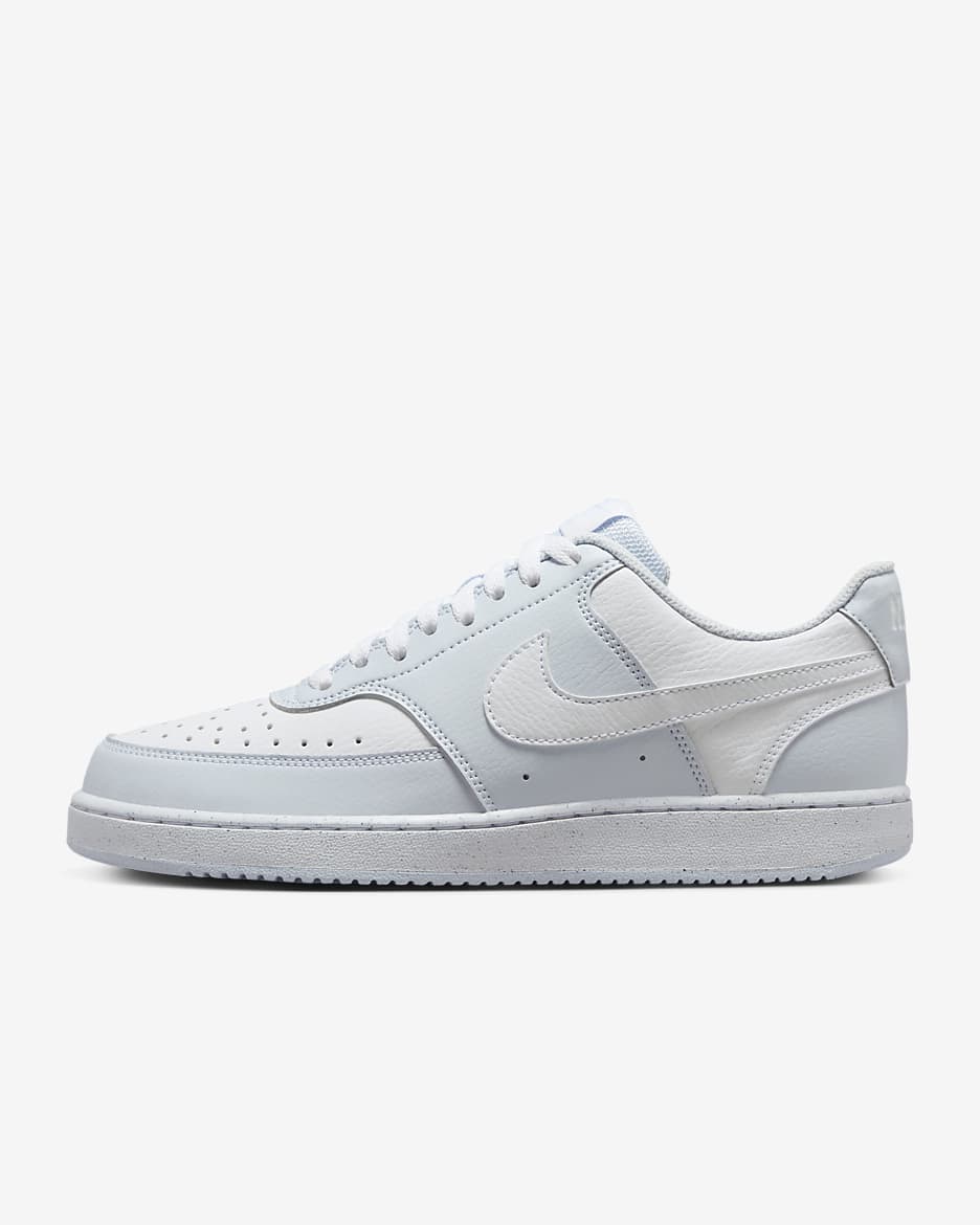 Nike Court Vision Low Next Nature Damesschoenen - Football Grey/Wit