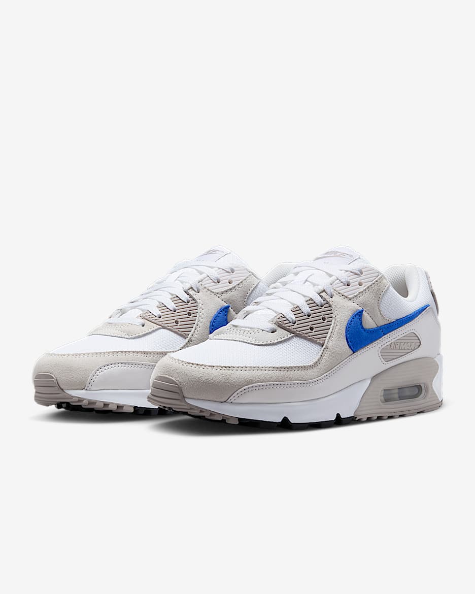 Pánské boty Nike Air Max 90 - Bílá/College Grey/Summit White/Racer Blue