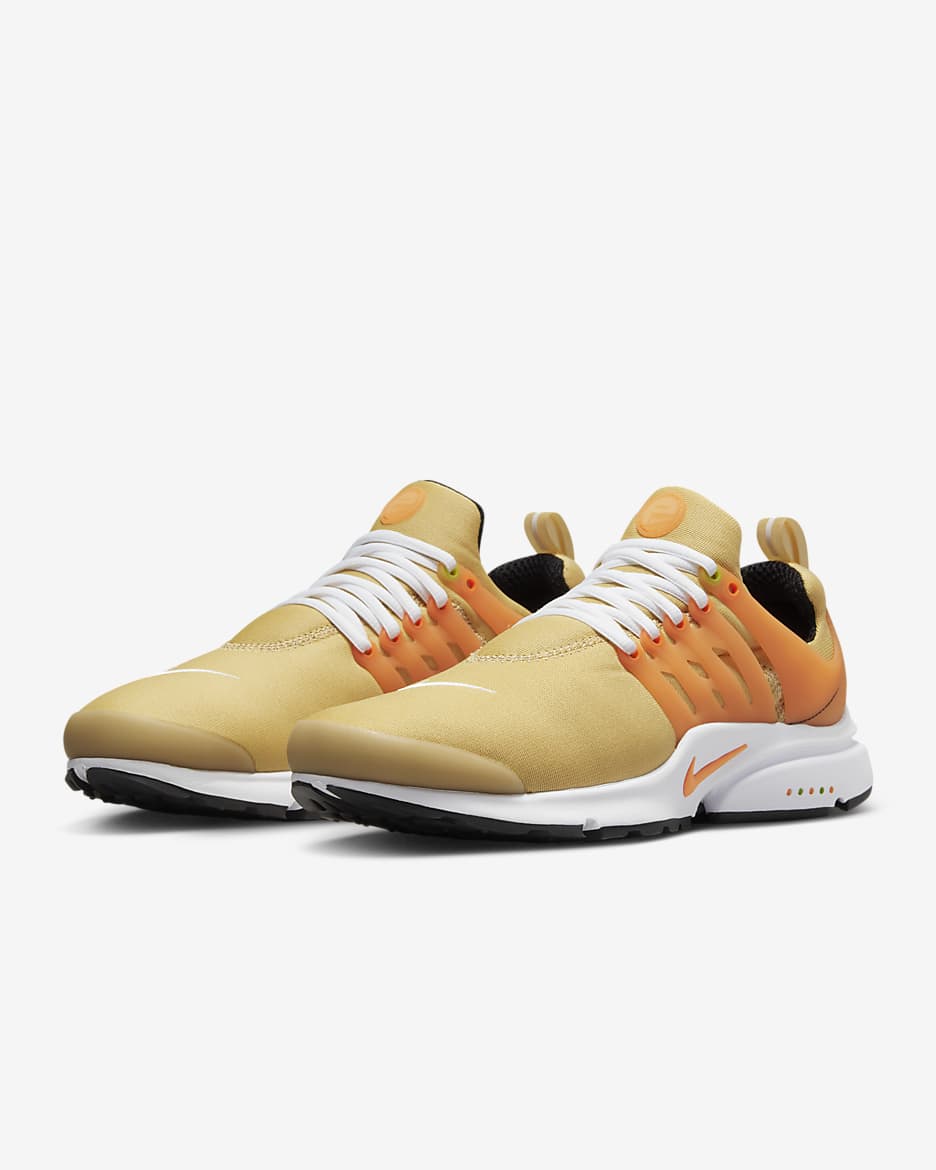 Nike Air Presto Men's Shoes - Sesame/White/Black/Bright Mandarin