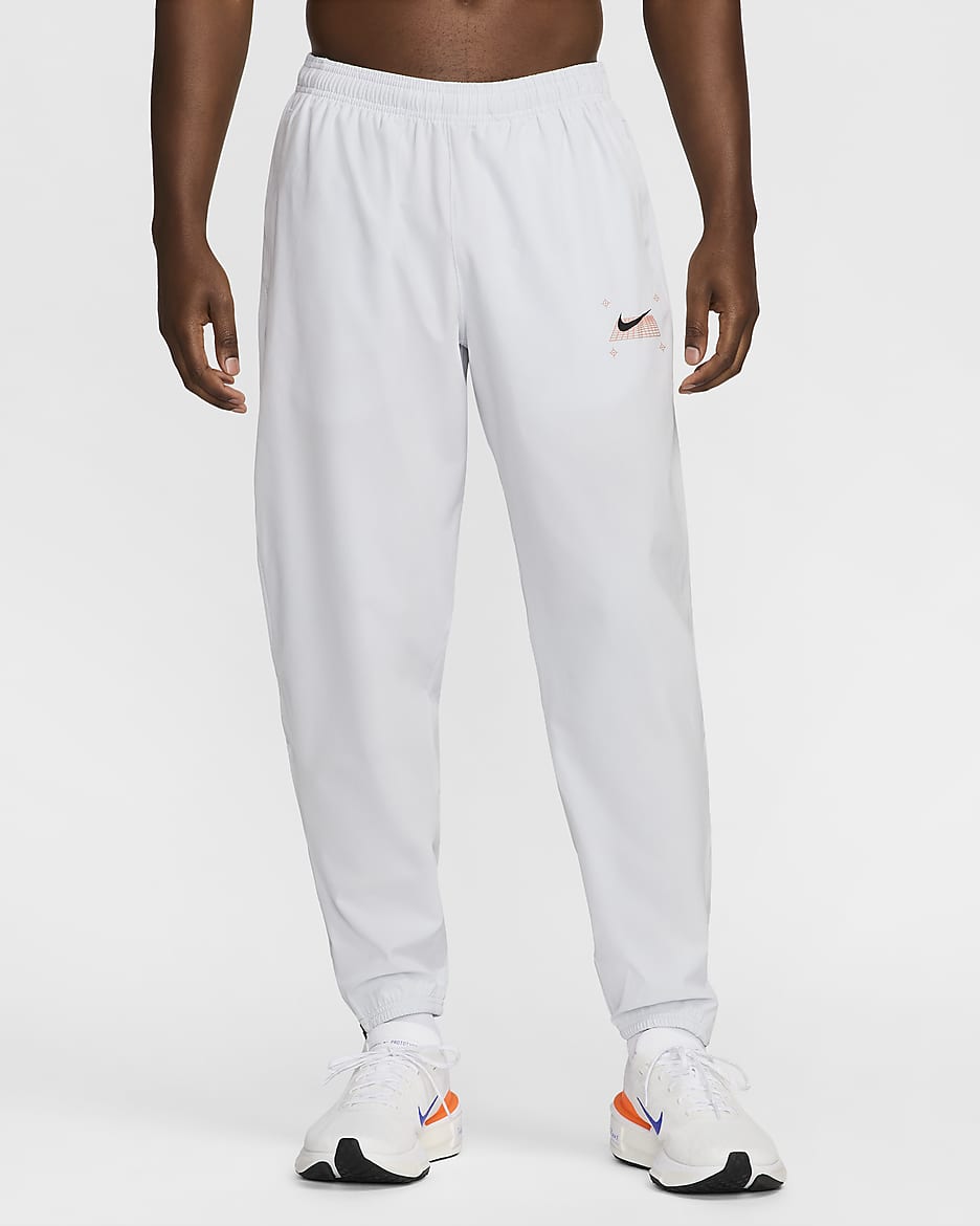 Nike Challenger Men's Running Trousers - Pure Platinum