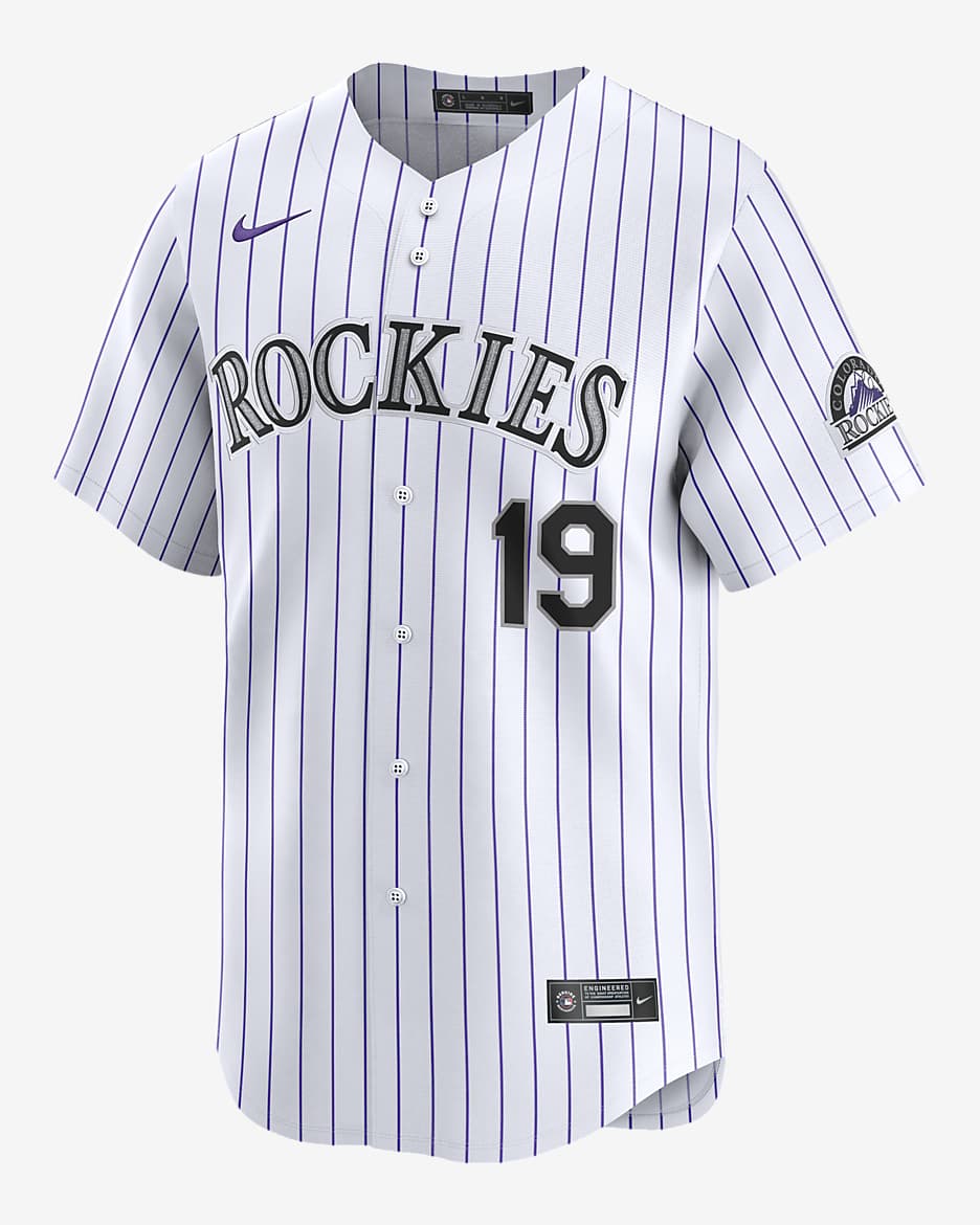 Charlie Blackmon Colorado Rockies Men's Nike Dri-FIT ADV MLB Limited Jersey - White