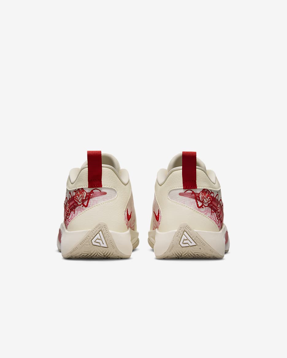 Giannis Freak 6 Zapatillas de baloncesto - Niño/a - Coconut Milk/Sail/University Red/Aster Pink