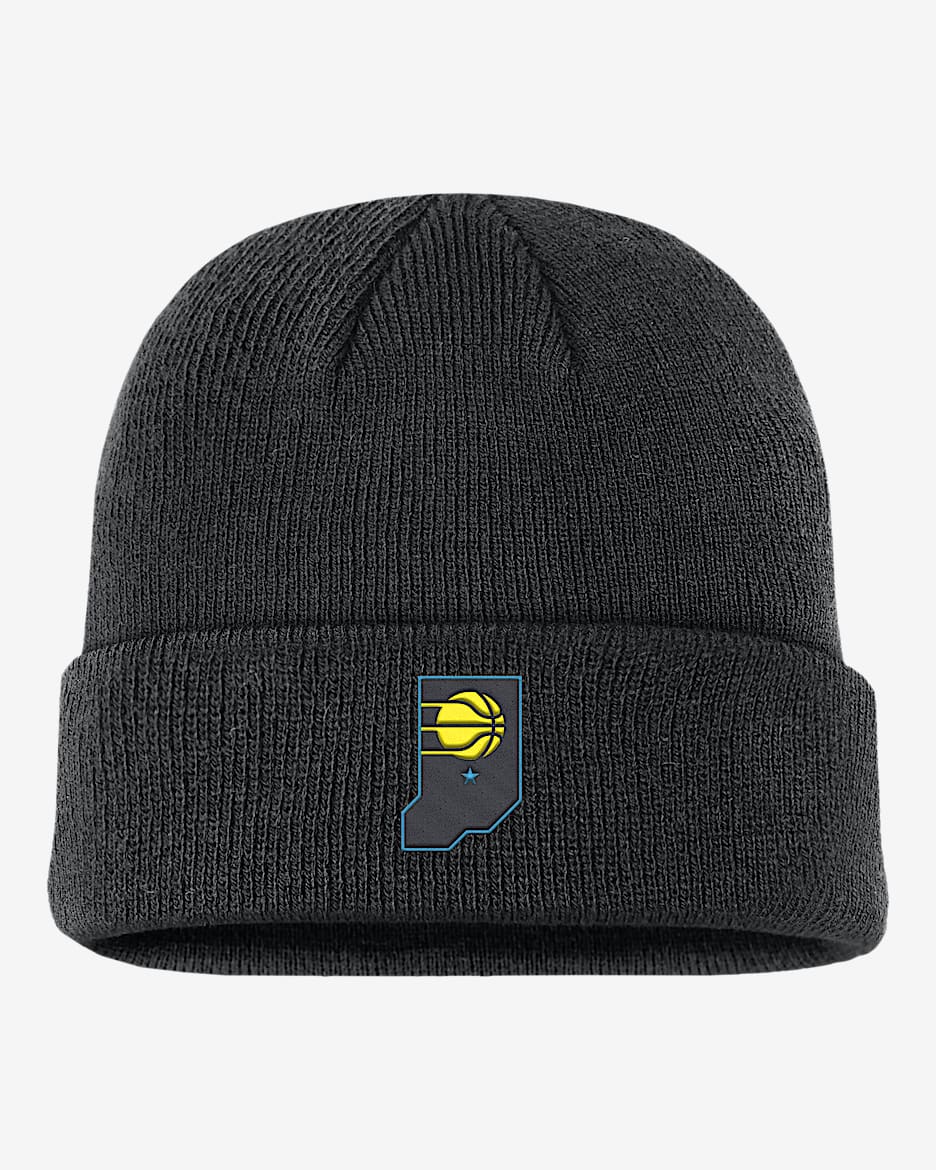 Indiana Pacers Terra City Edition Nika NBA Beanie - Black
