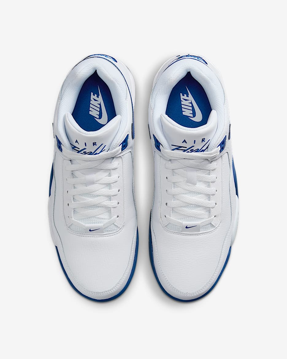 Nike Flight Legacy Men's Shoes - White/Game Royal