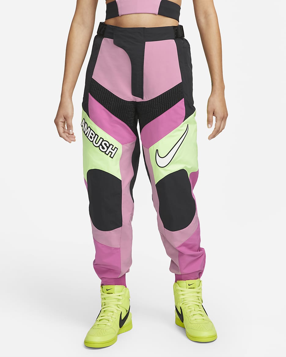 Nike x AMBUSH Motorcycle Pants - Active Fuchsia/Magic Flamingo/Black