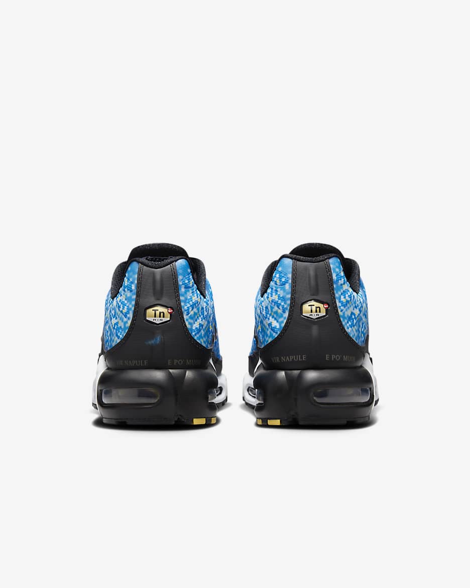 Chaussure Nike Air Max Plus pour homme - Light Photo Blue/Blanc/Metallic Gold/Noir