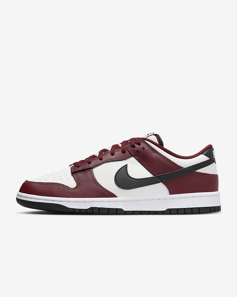 Chaussure Nike Dunk Low pour homme - Dark Team Red/Summit White/Team White/Noir