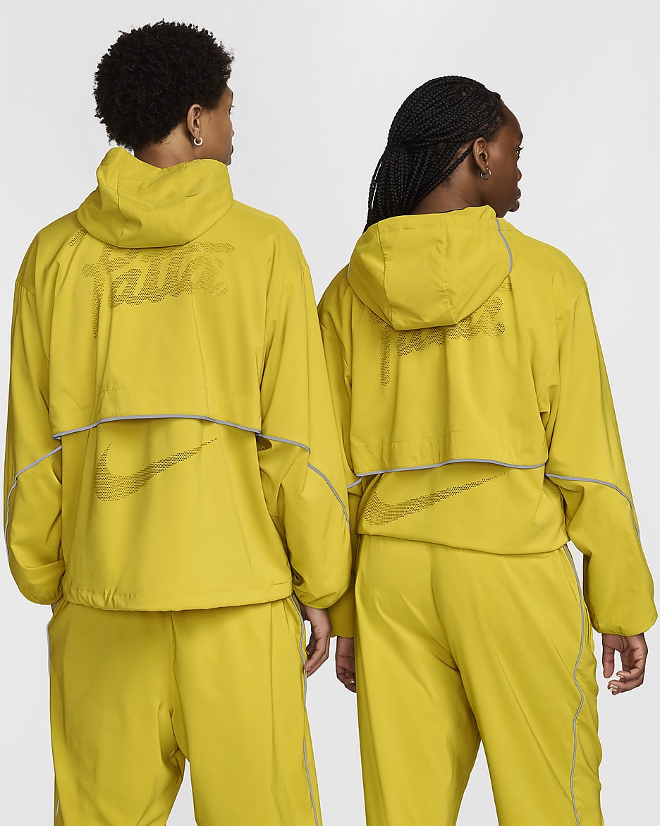 Veste à zip Nike x Patta Running Team pour homme - Saffron Quartz