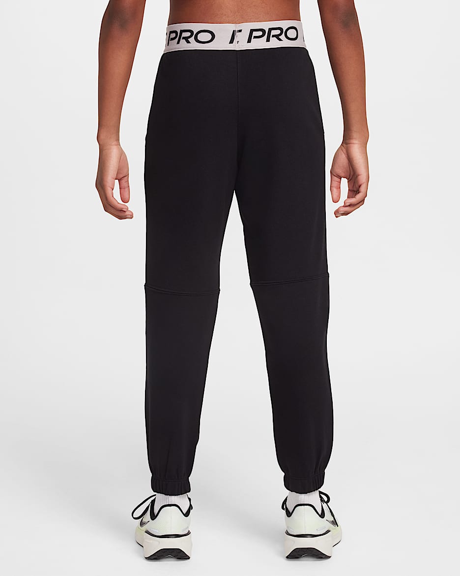 Nike Pro Fleece Older Kids' (Girls') Dri-FIT Joggers