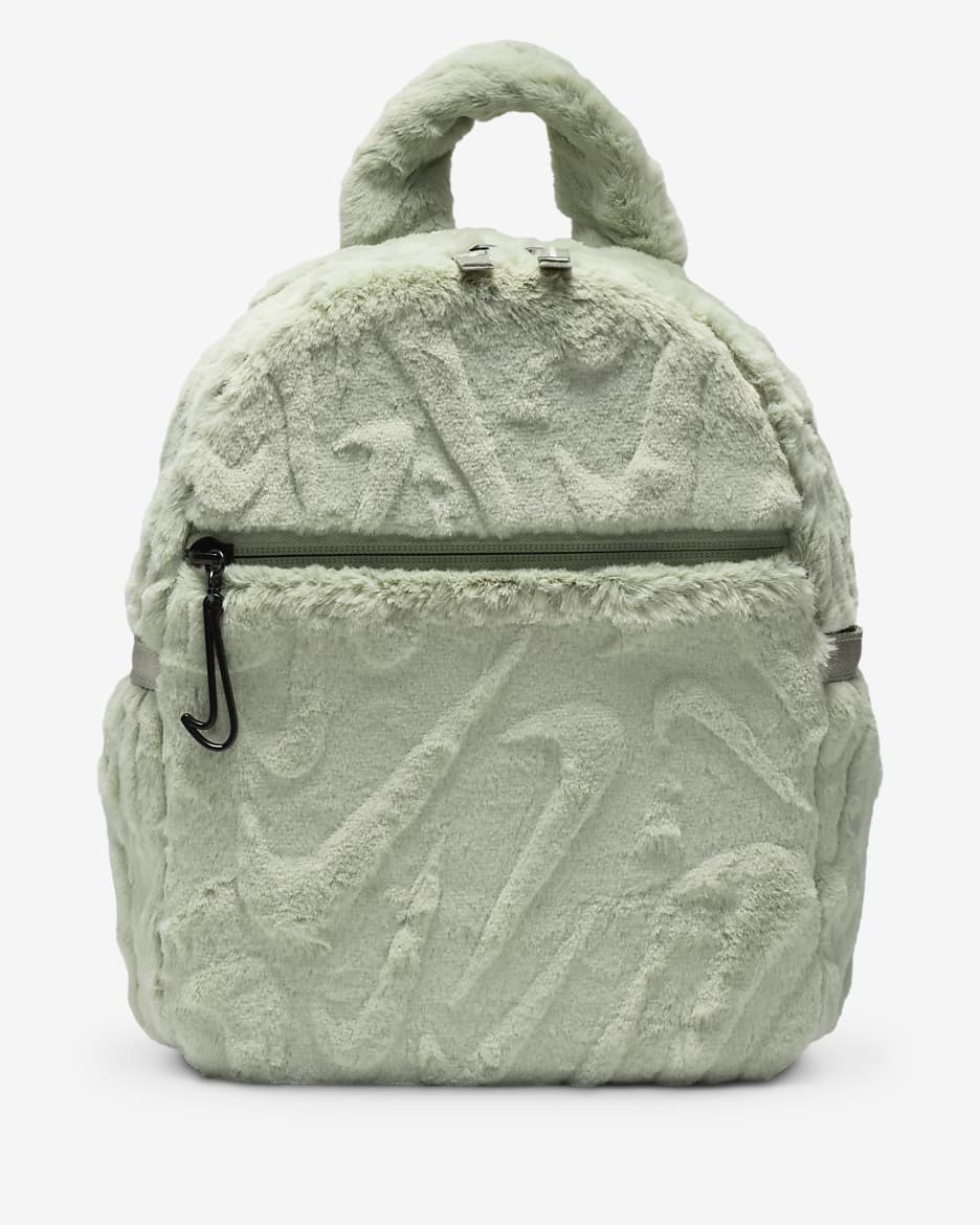 Nike Sportswear Futura Faux Fur Mini Backpack (6L) - Jade Horizon/Jade Horizon/Jade Horizon