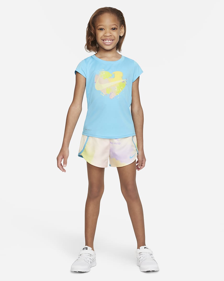 Nike "Just DIY It" Dri-FIT Sprinter Set Little Kids' 2-Piece Dri-FIT Set - Coconut Milk
