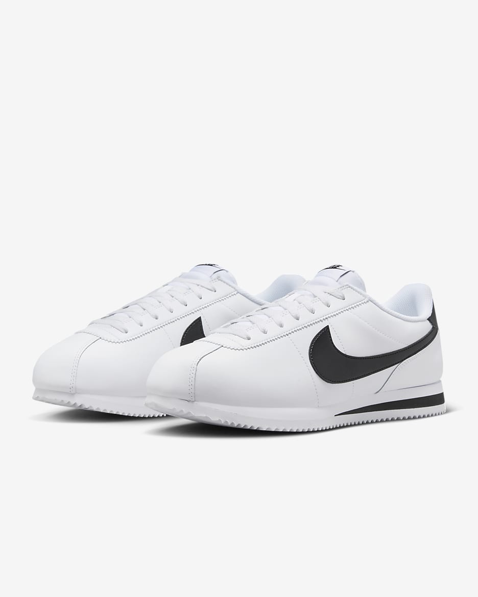 Nike Cortez Herrenschuh - Weiß/Schwarz