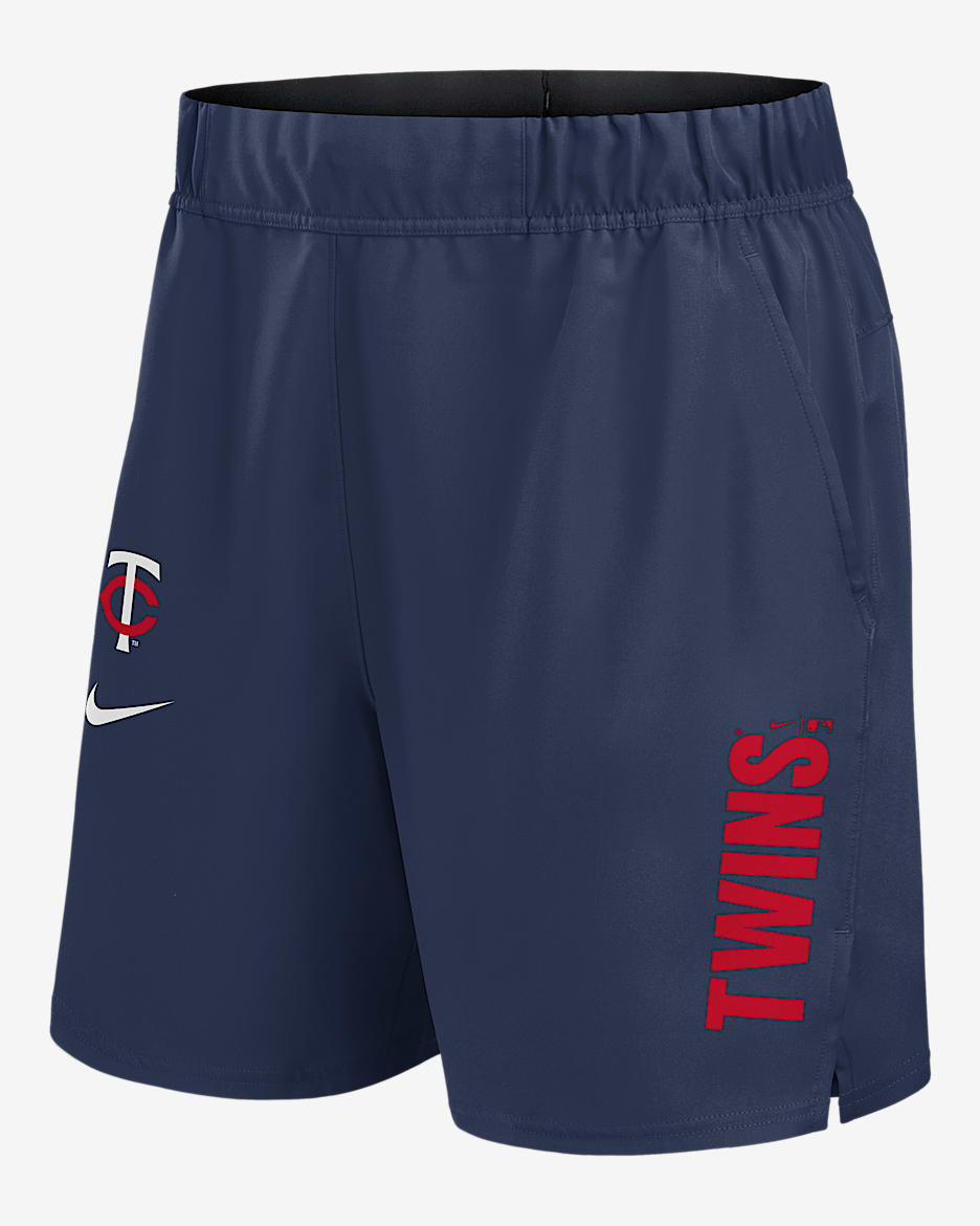 Shorts Nike Dri-FIT de la MLB para hombre Minnesota Twins Victory - Azul marino