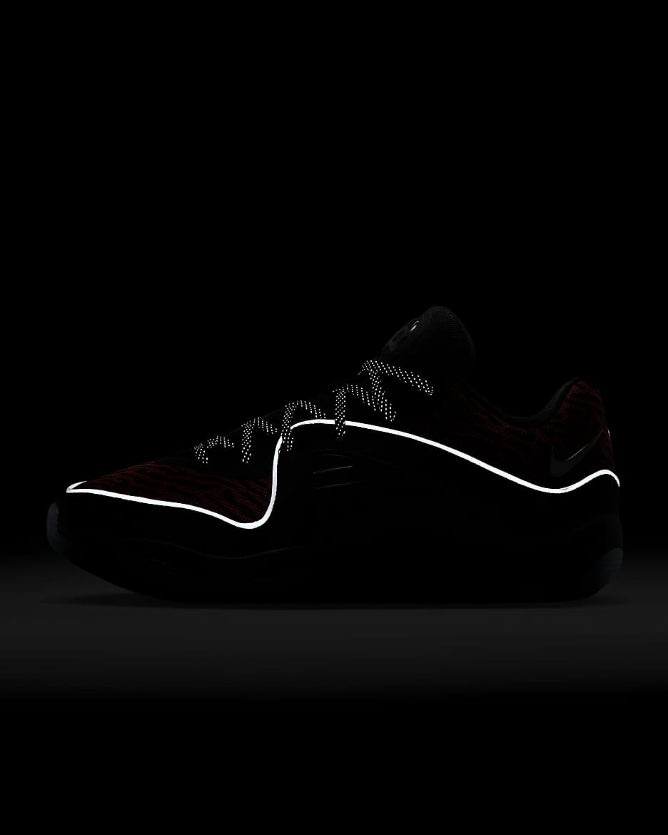 KD16 Basketball Shoes - Black/Bright Crimson/Thunder Blue/Metallic Silver