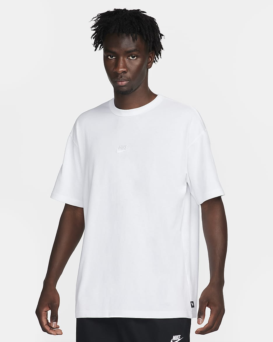 Nike Sportswear Premium Essentials Herren-T-Shirt - Weiß/Weiß