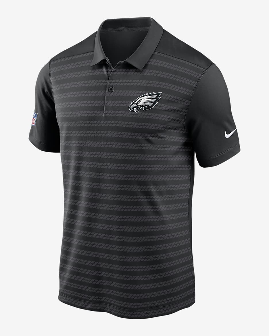 Philadelphia Eagles Sideline Victory Men's Nike Dri-FIT NFL Polo - Black