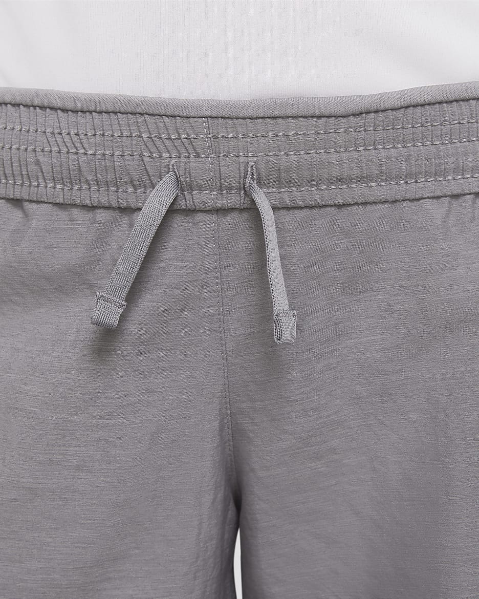 Shorts de running Dri-FIT para niñas talla grande Nike Tempo - Gris humo/Jaspeado/Gris lobo