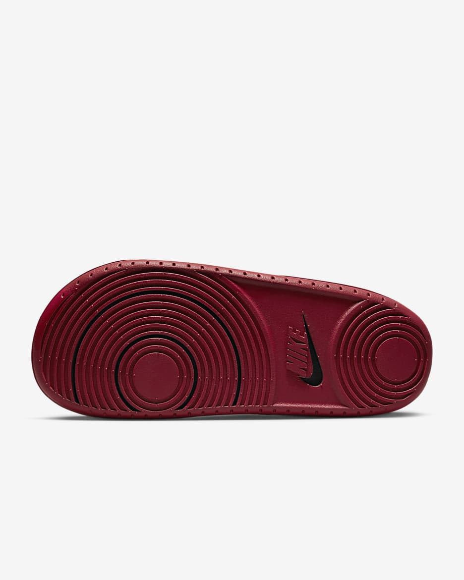 Morehouse Nike College Offcourt Slides - Black/Deep Cardinal/White