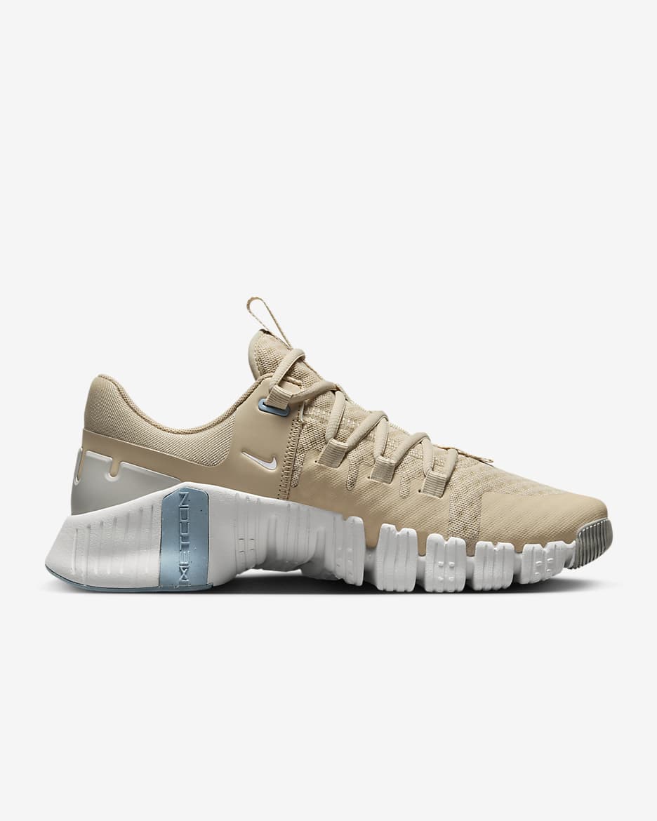 Tenis de entrenamiento para mujer Nike Free Metcon 5 - Duna/Fantasma/Mena de hierro claro/Blanco