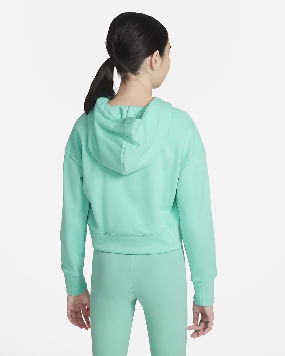 Nike Sportswear Big Kids' (Girls') Cropped Hoodie - Tropical Twist