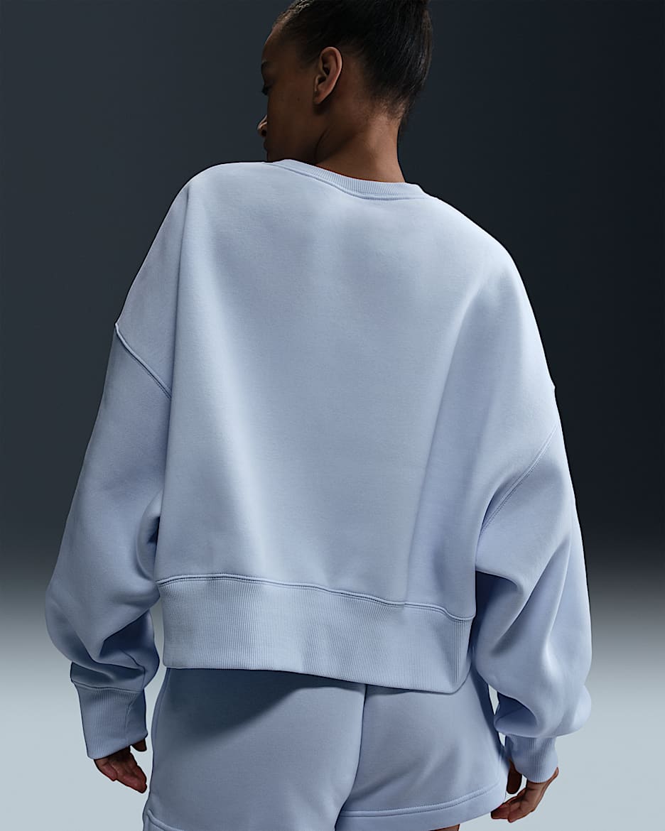 NikeCourt Phoenix Fleece Women's Over-Oversized Crew-Neck Tennis Sweatshirt
