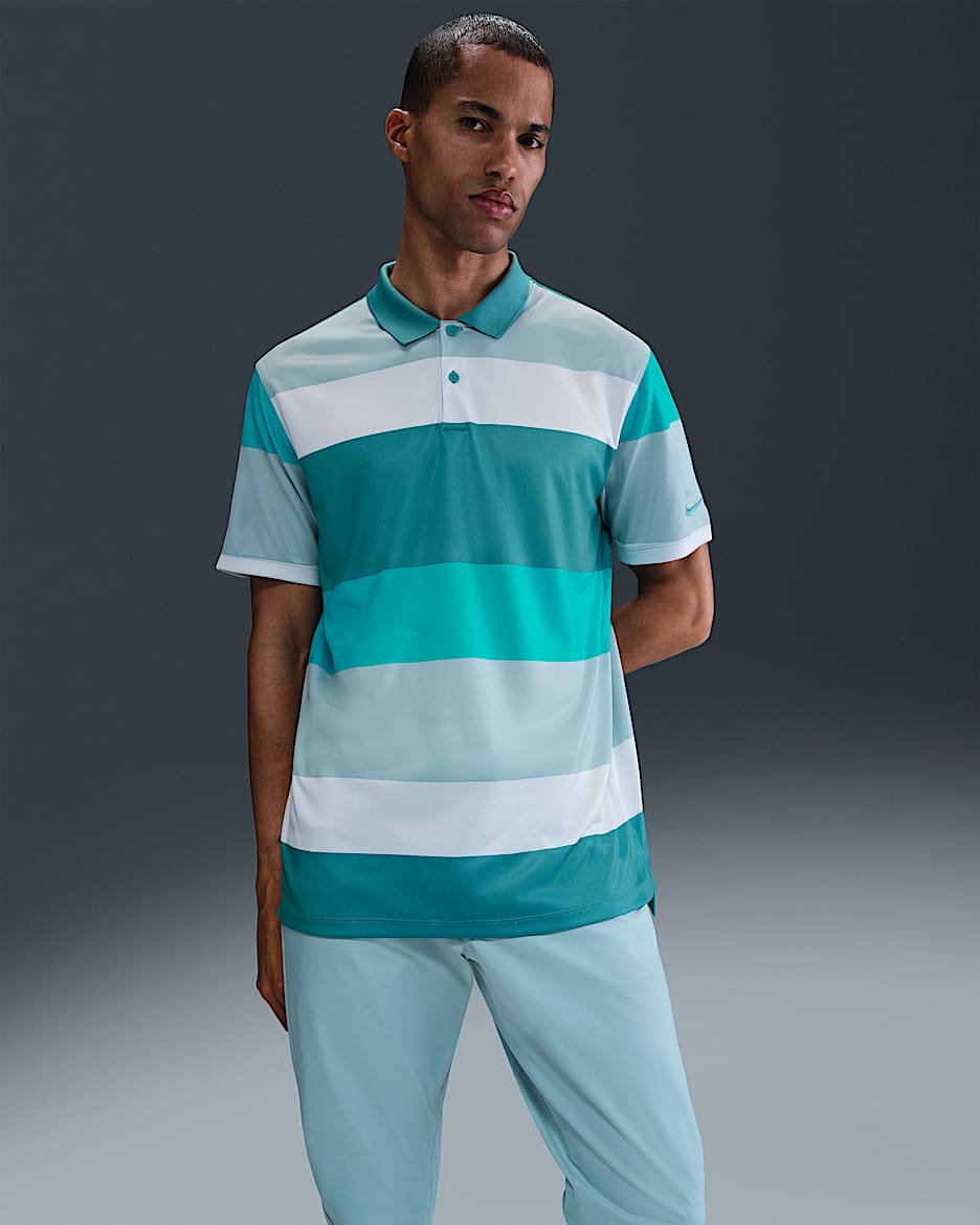 Polo de golf Dri-FIT para hombre Nike Victory+ - Azul verdoso mineral/Azul verdoso mineral/Azul verdoso mineral