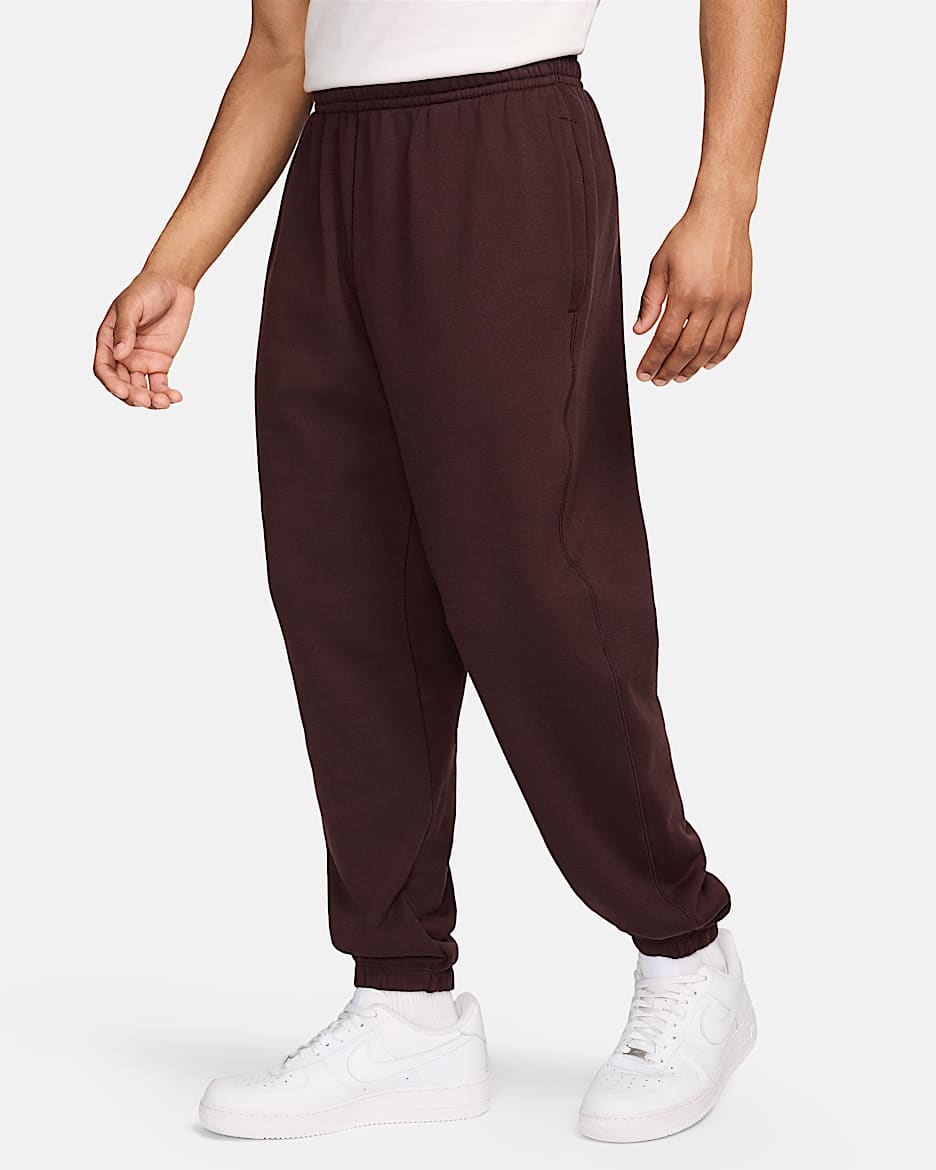 Nike Wool Classics Fleece Pants - Brown Basalt