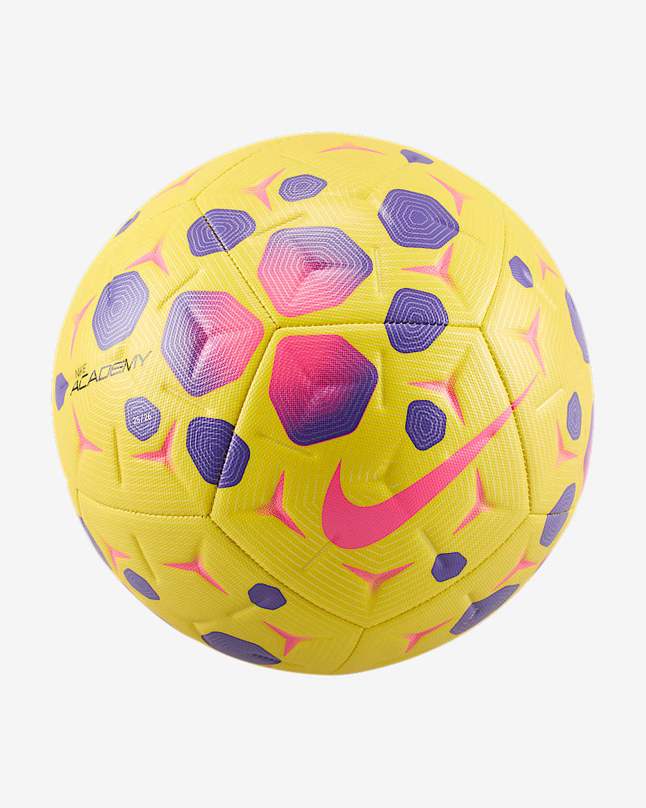 Nike Academy Football - Yellow/Purple/Hyper Pink