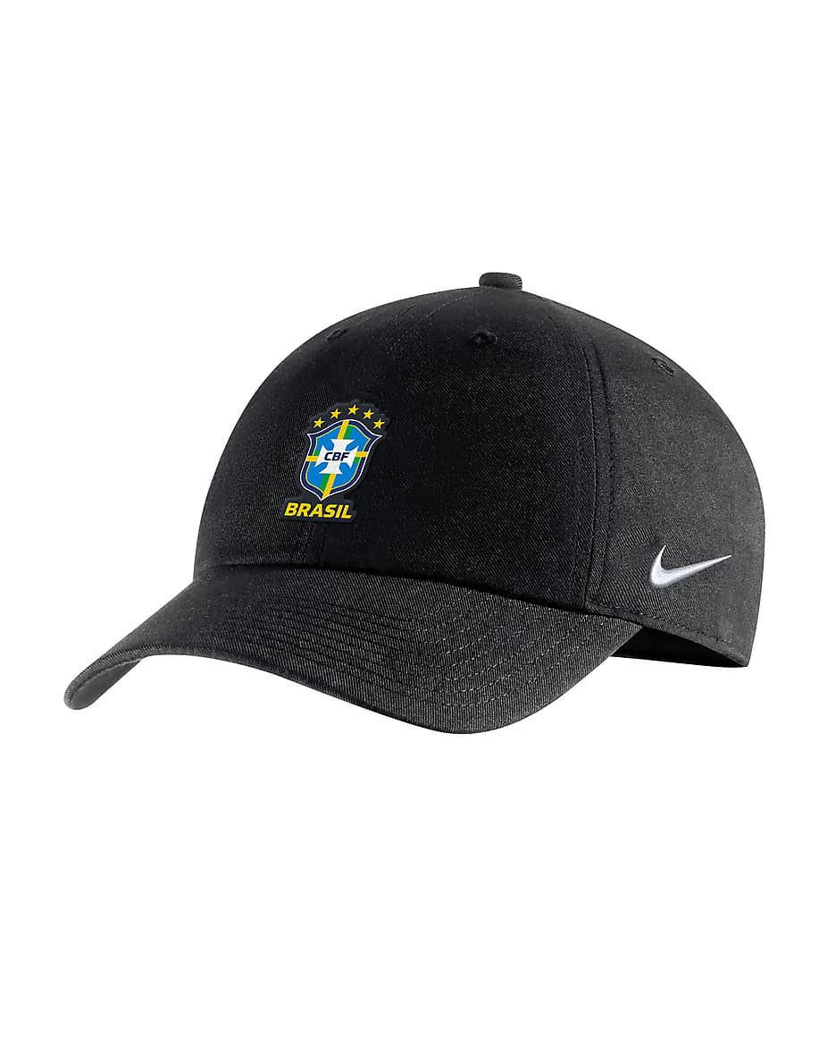 Brazil Heritage86 Men's Adjustable Hat - Black