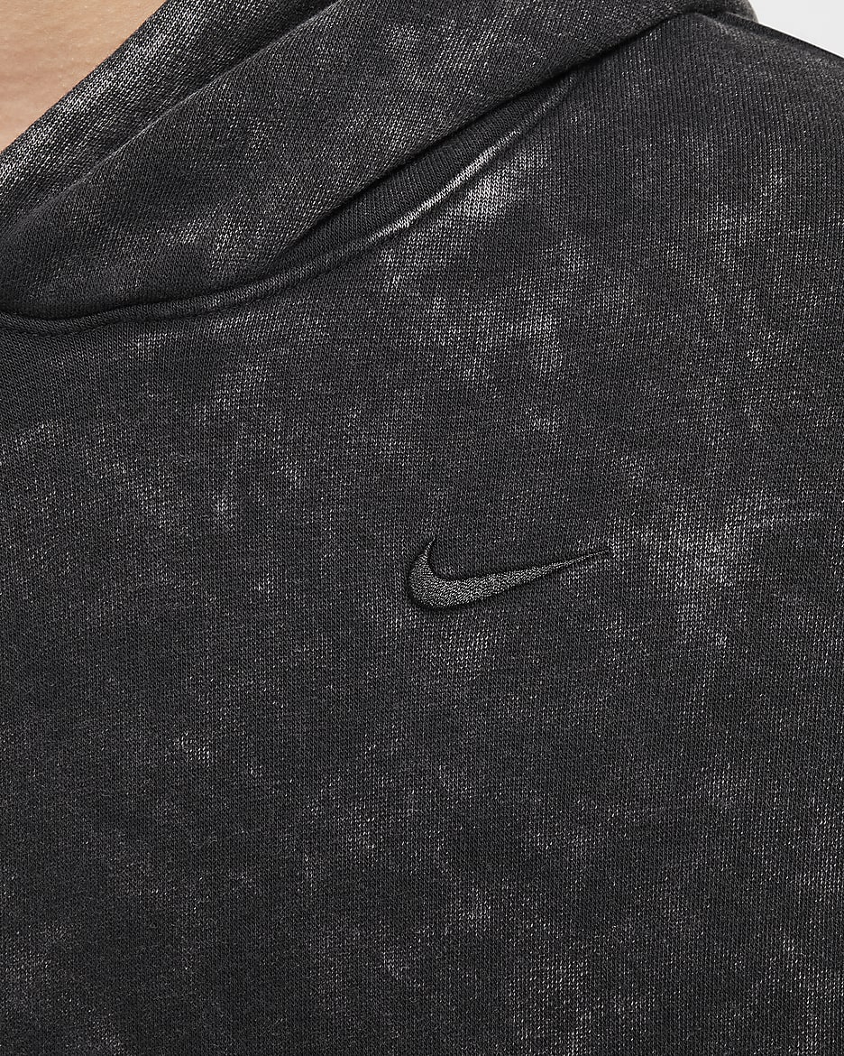 Felpa pullover in fleece con cappuccio Nike Culture of Basketball – Ragazzo/a - Nero/Antracite/Nero