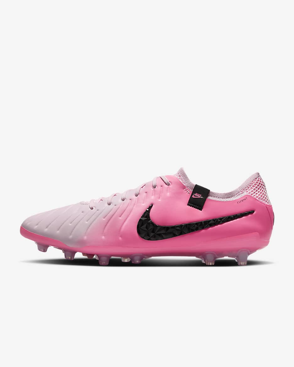 ナイキ ティエンポ レジェンド 10 エリート 人工芝用 ローカット サッカースパイク - ピンクフォーム/ブラック