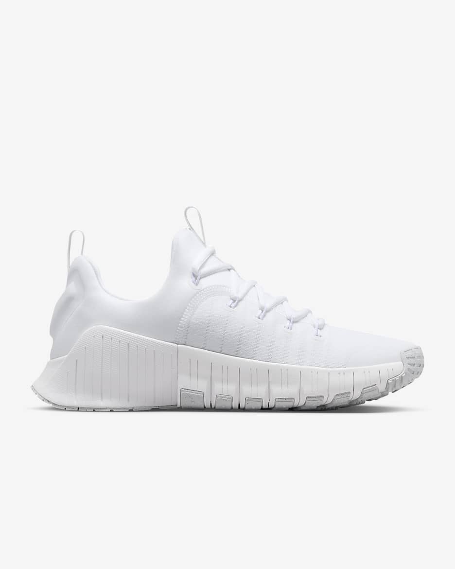 Nike Free Metcon 6 Women's Workout Shoes - White/Platinum Tint