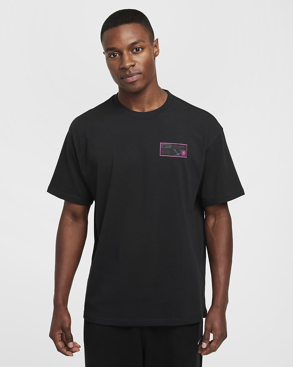 Playera de fútbol Nike para hombre Chelsea FC Premium - Negro