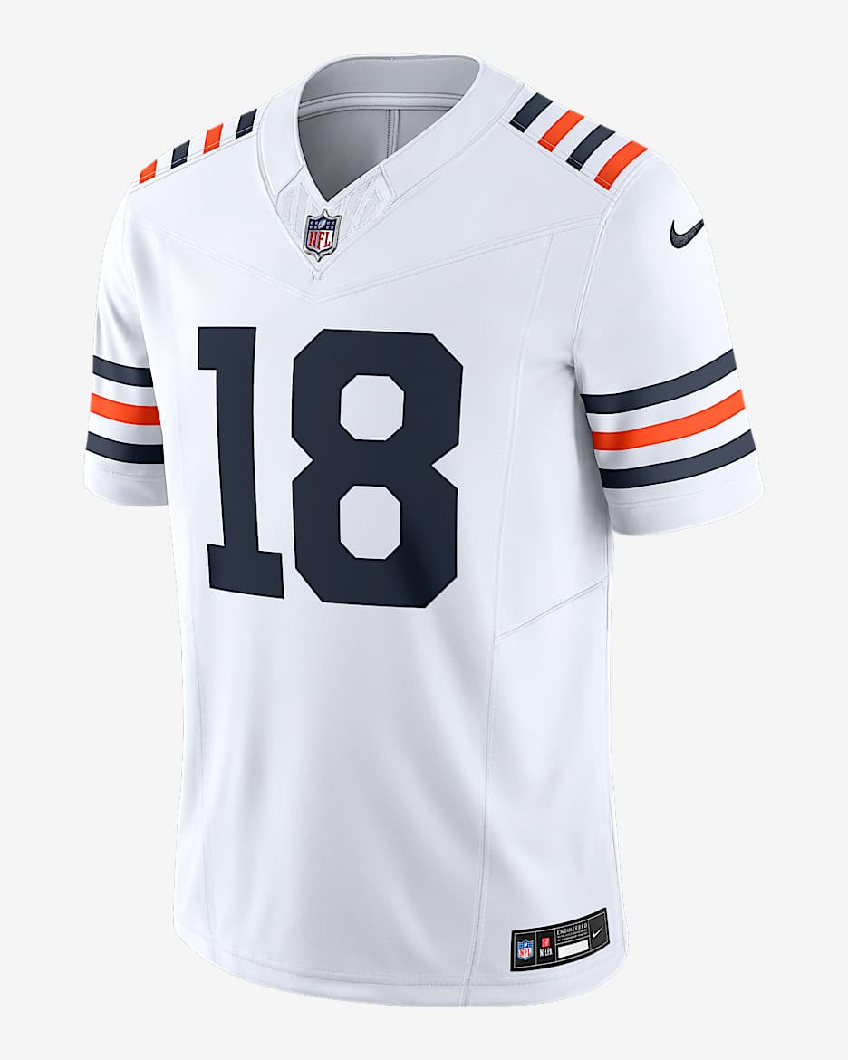 Caleb Williams Chicago Bears Men's Nike Dri-FIT NFL Limited Jersey - White