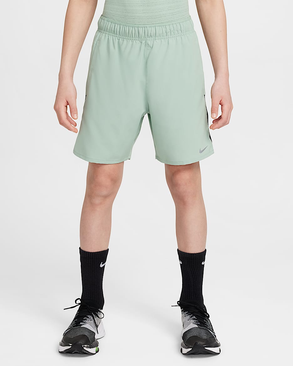Shorts de entrenamiento para niño talla grande Nike Dri-FIT Challenger - Vapor/Negro