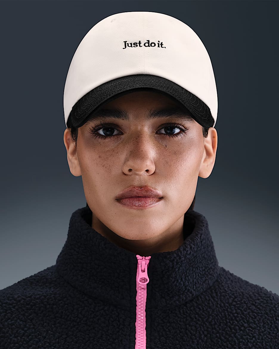 Gorra JDI sin estructura Nike Club - Vela/Negro/Negro