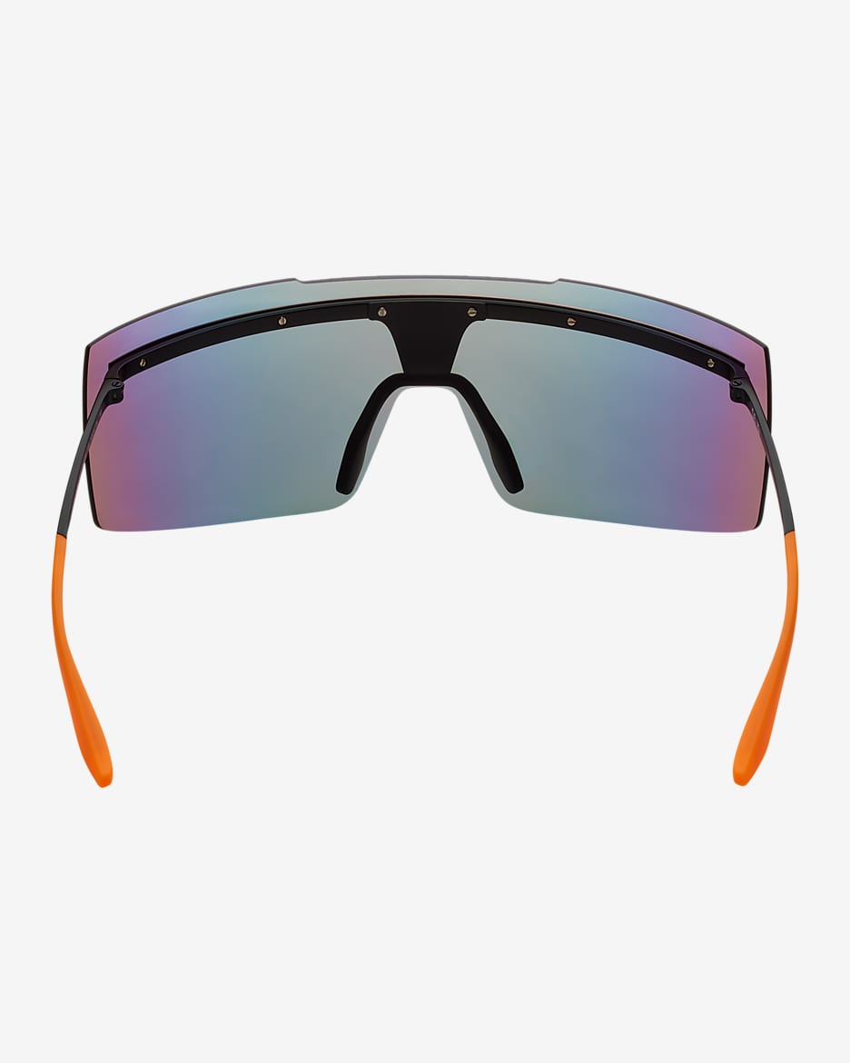 Okulary przeciwsłoneczne Road Tint Nike Echo Shield - Czerń/Total Orange