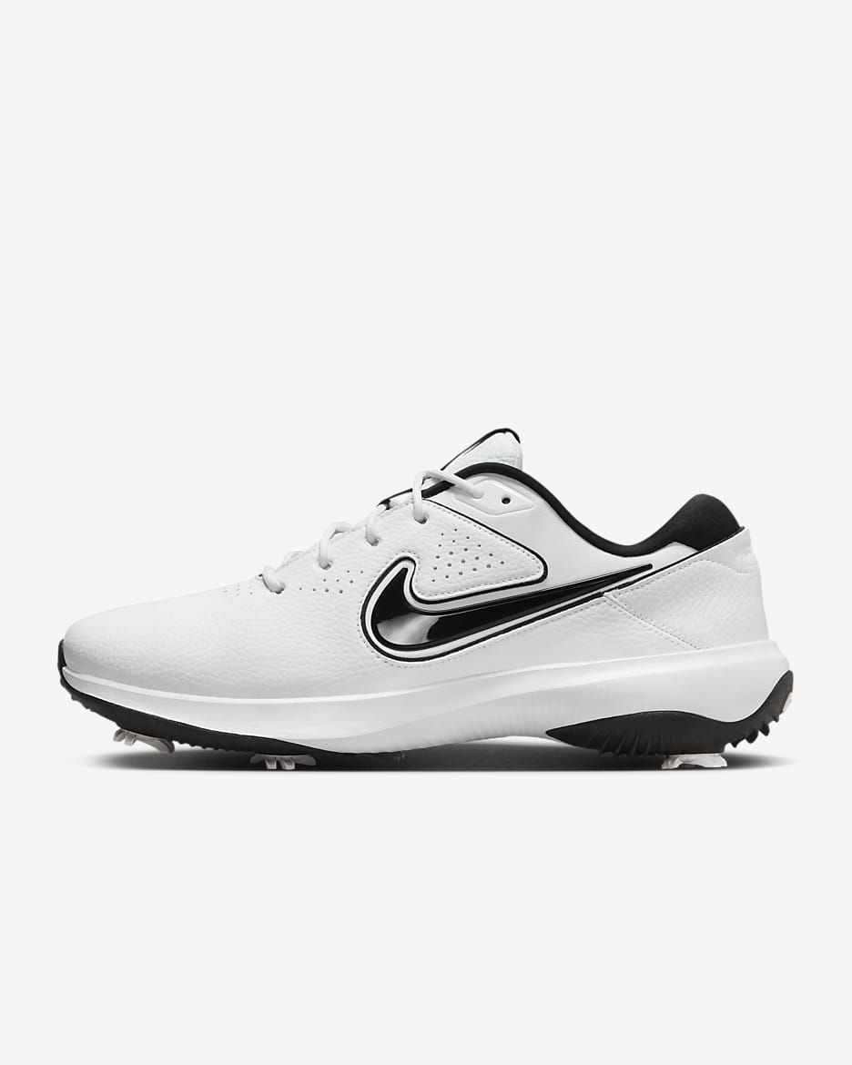 Nike Victory Pro 3 Men's Golf Shoes (Wide) - White/Black