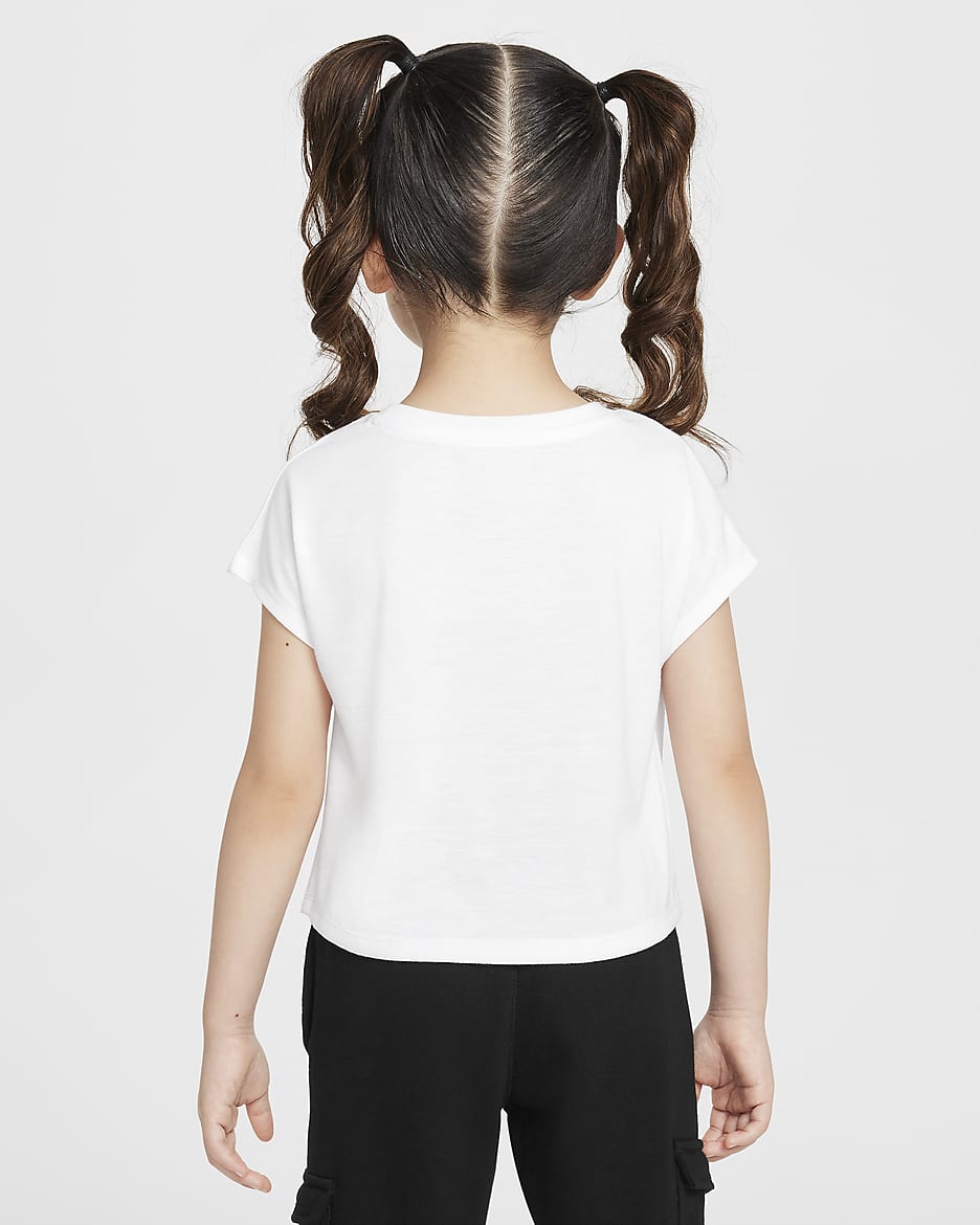 Playera con gráfico infantil Nike Fresh Cut - Blanco