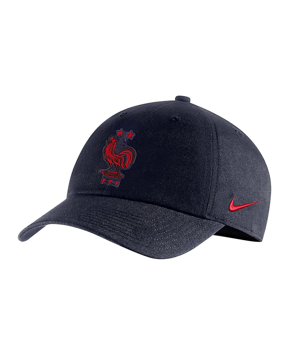 Gorra ajustable para hombre Francia Heritage86 - Azul marino